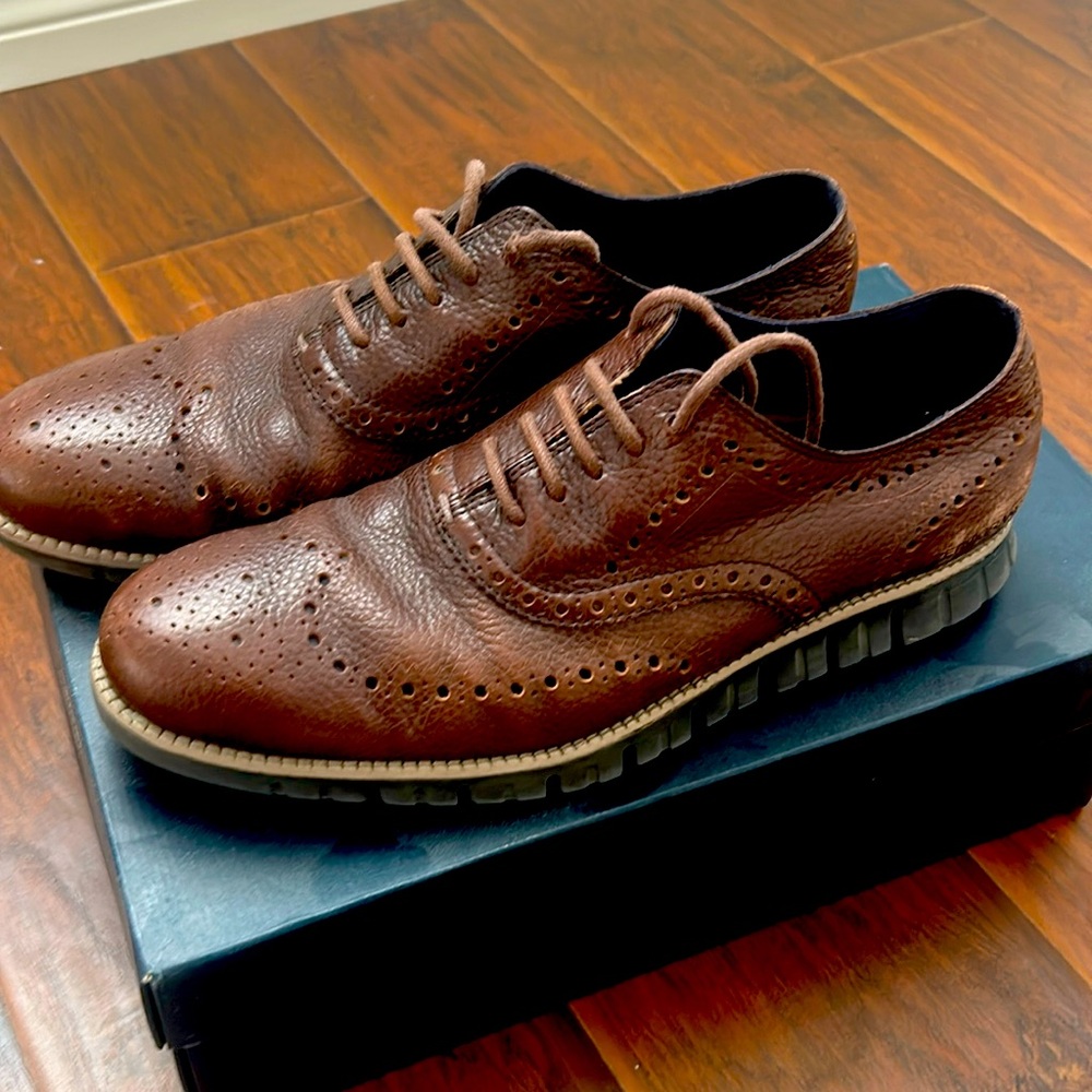 Cole Haan ZeroGrand Wing Oxfords - great condition